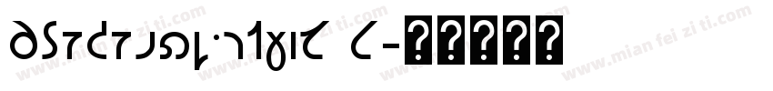 TsukuARdGothic S字体转换